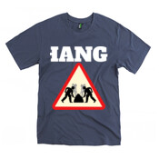 HANGI IN BROGRESS - Mens Block T shirt