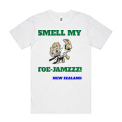 SMELL MY TOE-JAMZZZ! - Mens Block T shirt